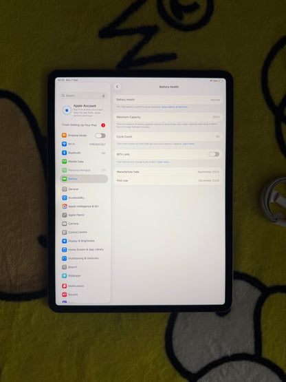 Apple iPad Air 13 inch M2 (2024) 128gb WiFi/Cellular - Fully Working
