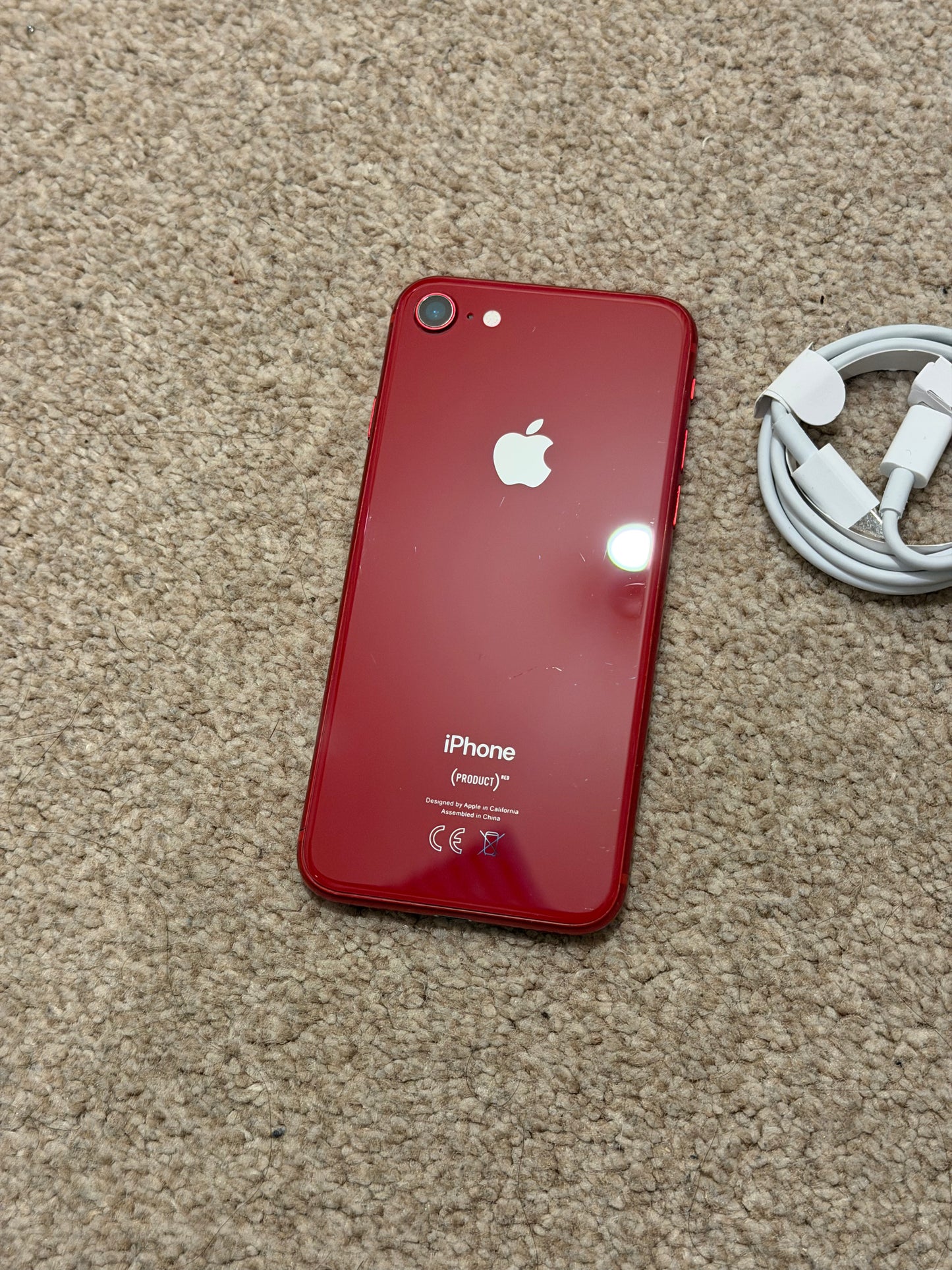 Apple iPhone SE 2nd Gen (2022) - 64gb Red (Unlocked) - Faulty Screen!