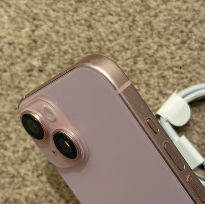 Apple iPhone 15 - 256gb Pink (Unlocked)