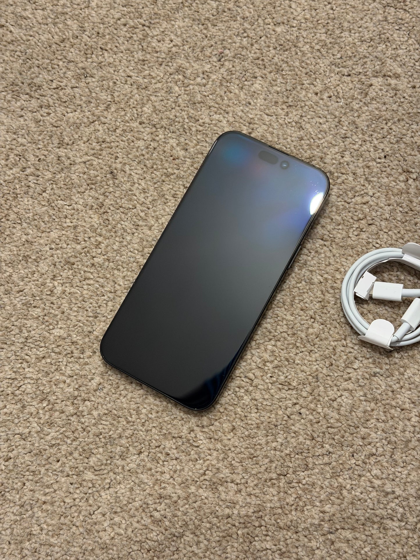 Apple iPhone 16 Pro Max - Black - iCloud Locked - Good For Parts!