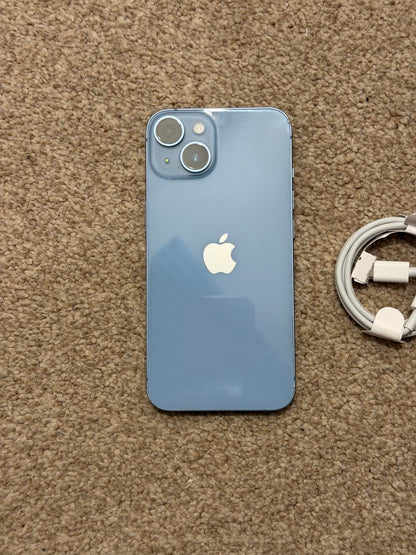 Apple iPhone 14 - Blue - iCloud Locked - Good For Parts!