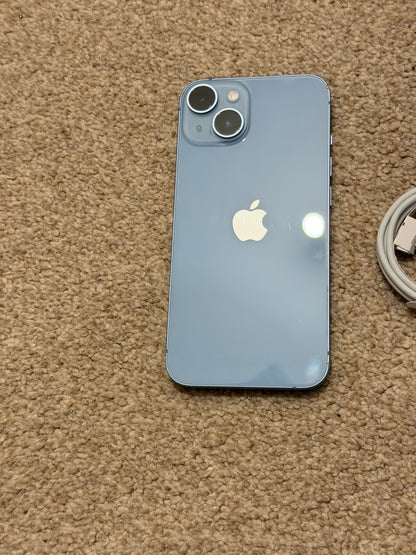 Apple iPhone 14 - Blue - iCloud Locked - Good For Parts!
