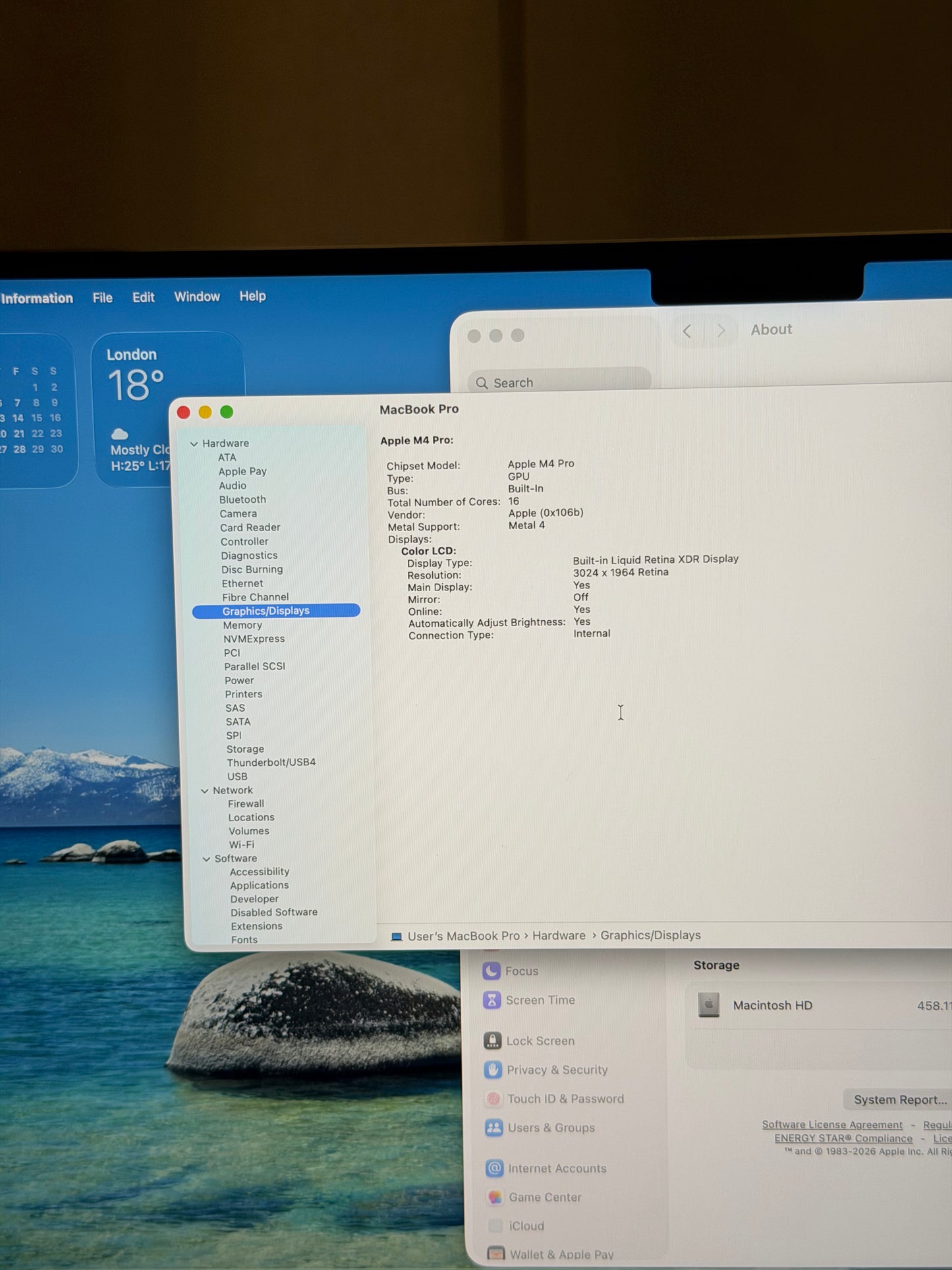 Apple Macbook Pro 14 inch 2025 - M4 Pro, 24gb RAM, 512gb SSD - Fully Working!
