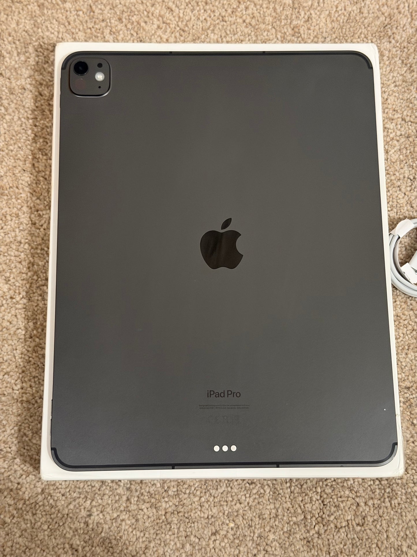 Apple iPad Pro 13 inch M4 (2024) 512gb WiFi/Cellular - Damaged Screen - FAULTY!