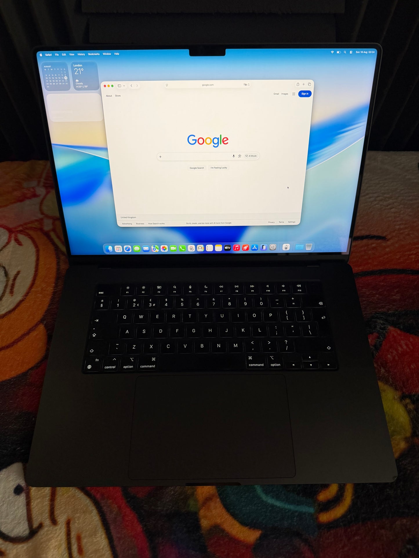 Apple Macbook Pro 16 inch 2023 - M3 Pro, 18gb RAM, 512 SSD - MDM Bypassed.