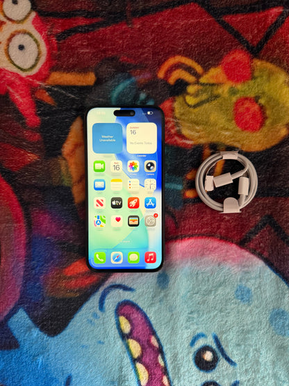 Apple iPhone 15 Pro Max 256gb Black (Unlocked) - Fully Working / No Face ID!