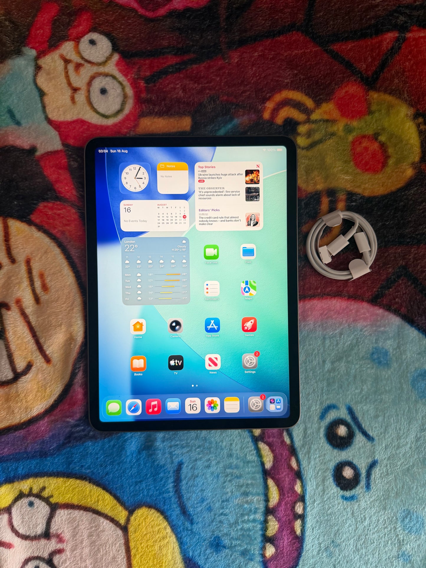 Apple iPad Pro 11 inch 3rd Gen (M1) 256gb WiFi - Grey. Fully Working!