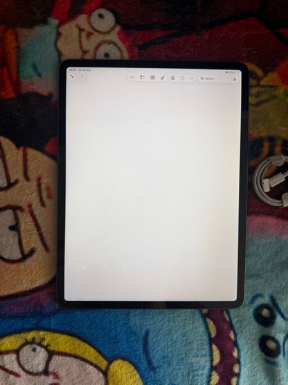 Apple iPad Pro 12.9 4th Gen 128gb WiFi - Grey. Fully Working!