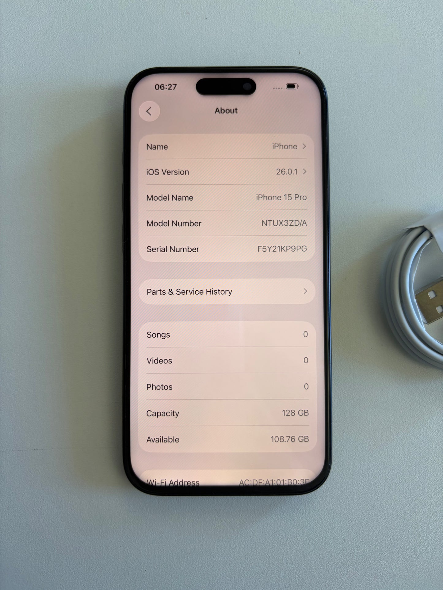 Apple iPhone 15 Pro - 128gb Black (Unlocked)