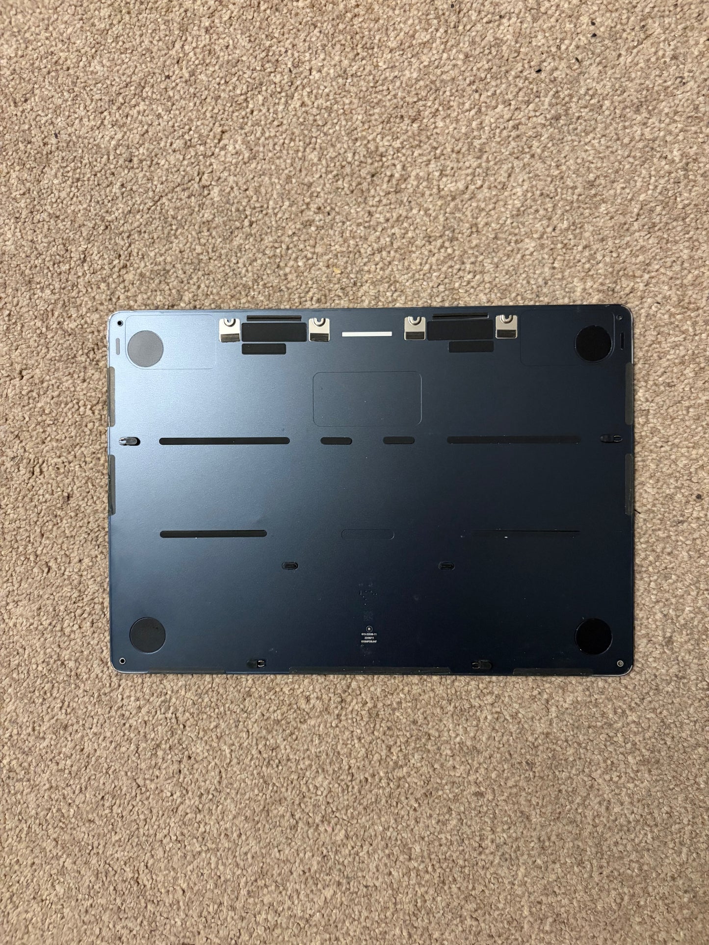 Macbook Air 13 inch M2/3/4 Genuine Bottom Plate/Base Cover - MINT!