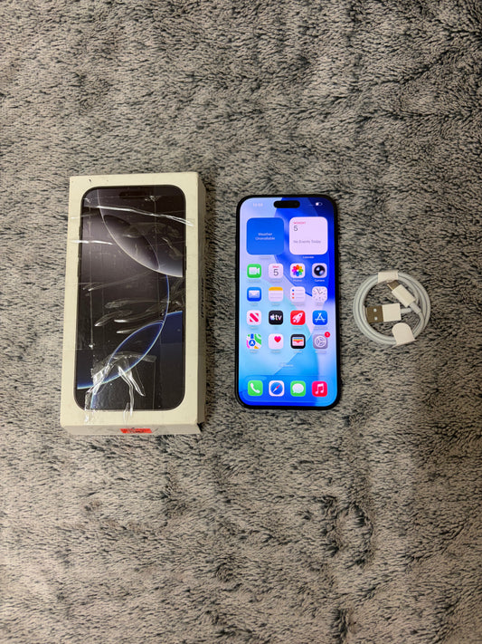 Apple iPhone 16 Pro Max 256gb Grey (Unlocked) - Fully Working - Boxed!