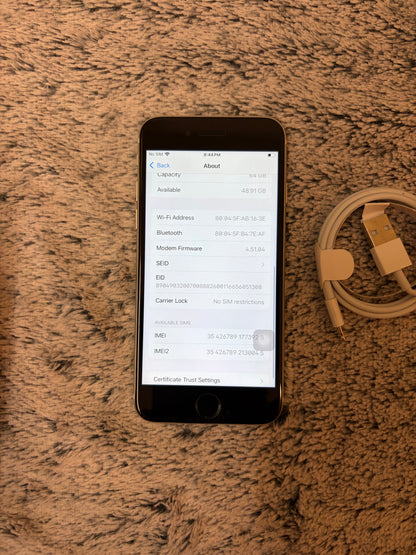 Apple iPhone SE 3rd Generation (2022) - 64gb. Faulty/Needs Repair.
