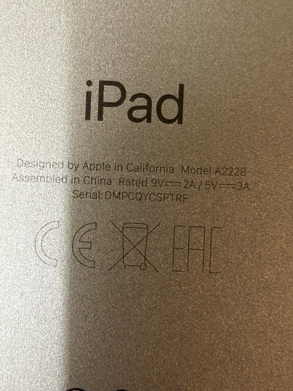 Apple iPad Pro 11 inch 2nd Gen 128gb WiFi - Faulty Unable to reset?