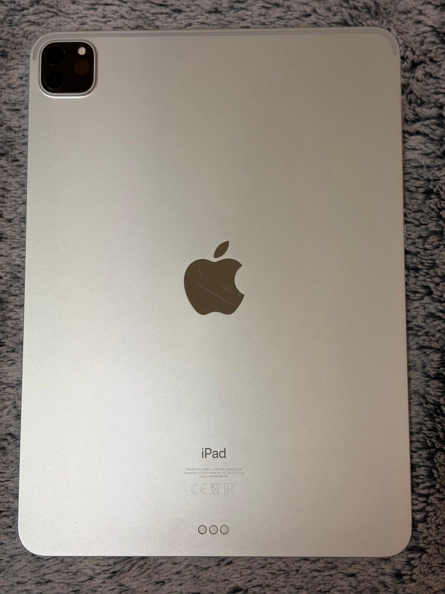 Apple iPad Pro 11 inch 2nd Gen 128gb WiFi. Fully Working - No Face ID.