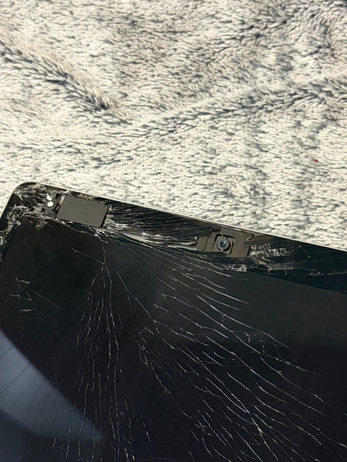 Apple iPad Pro 12.9 inch 2nd Gen 64gb WiFi - Cracked Screen - Fully Working.
