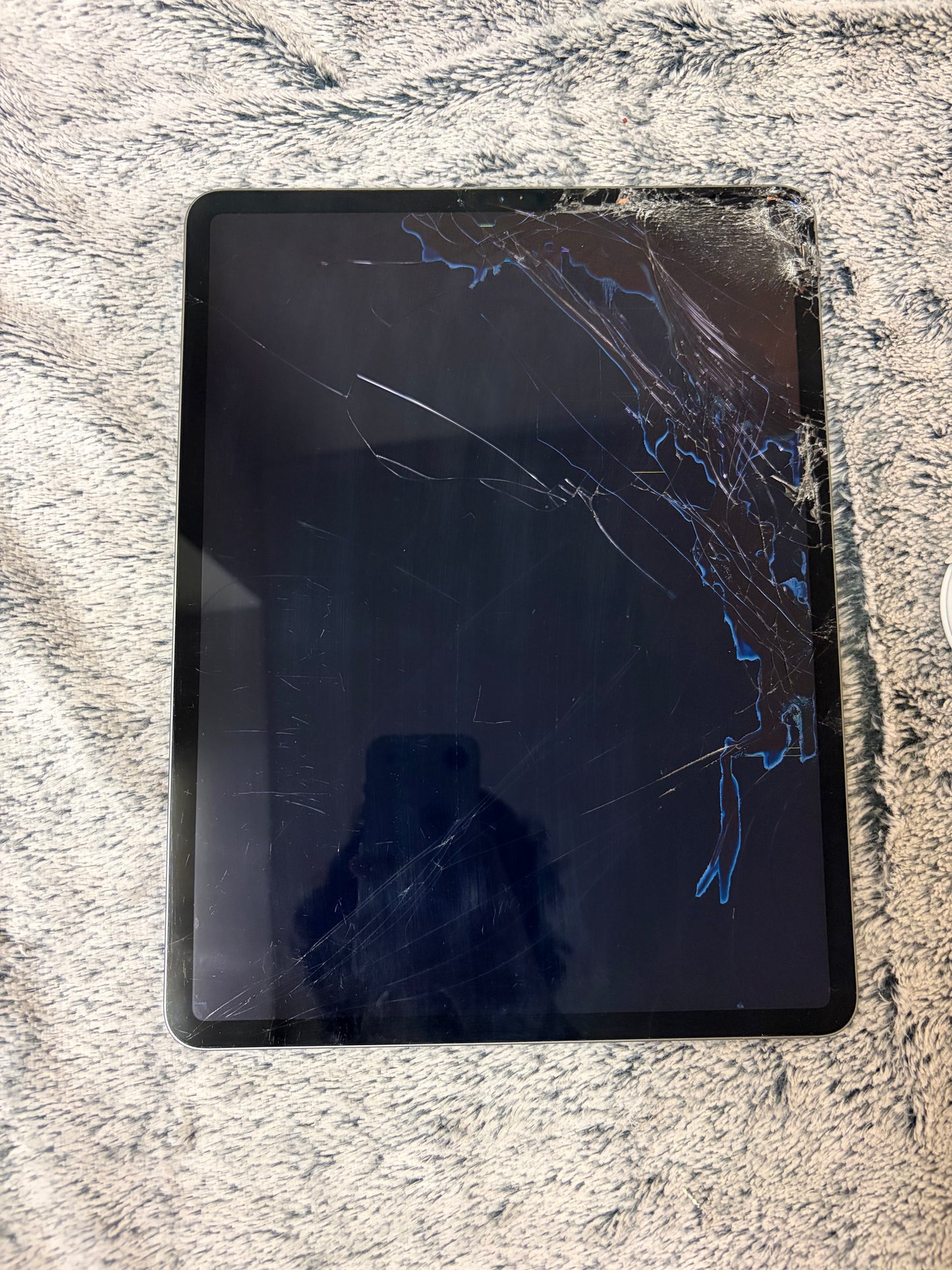 Apple iPad Pro 12.9 inch 4th Gen 128gb WiFi - Damaged Screen - Needs REPAIR.
