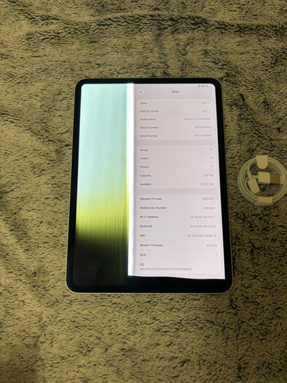 Apple iPad Pro 11 inch M4 (2024) 256gb WiFi/Cellular - Damaged OLED - Repair