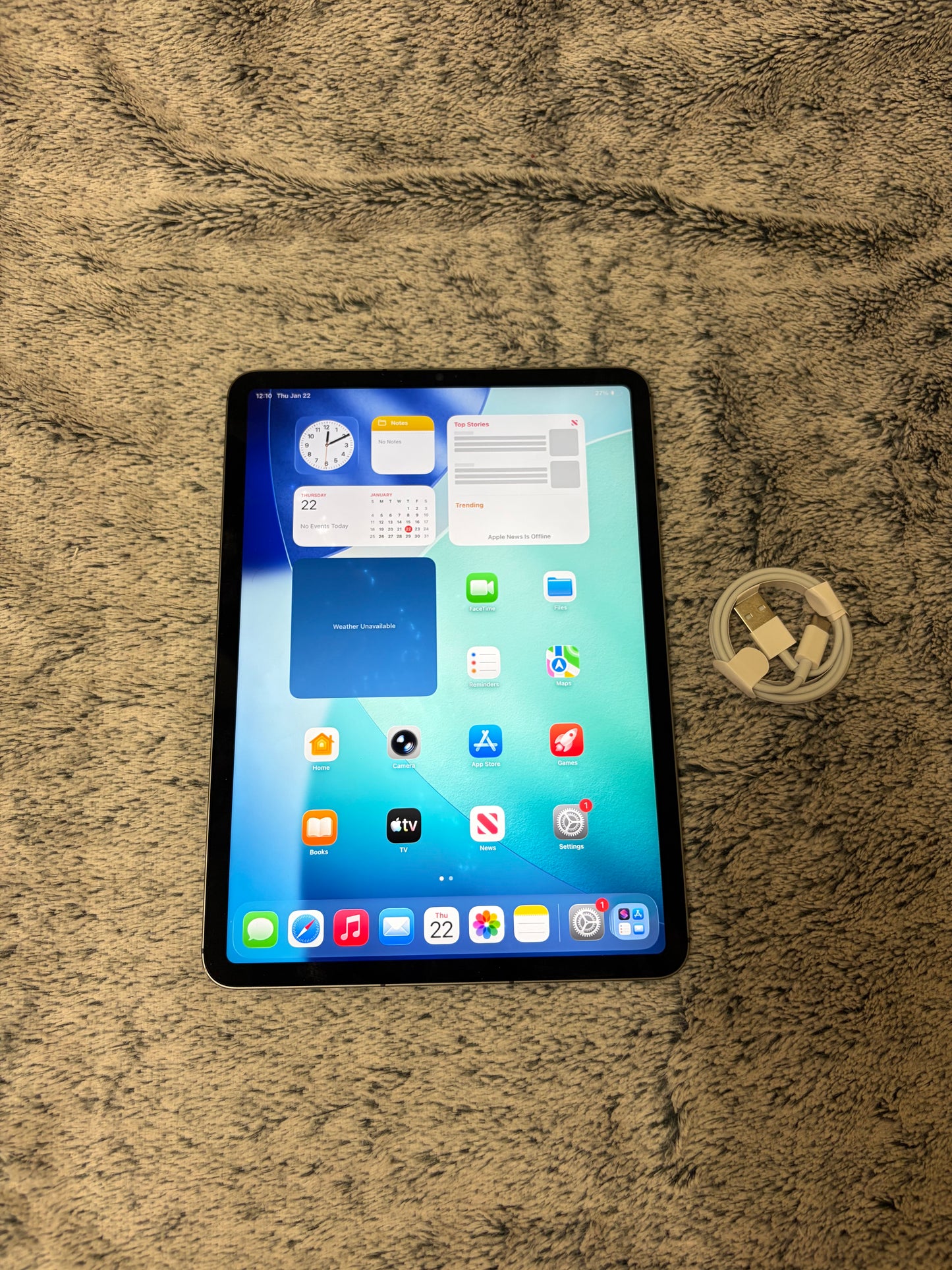 Apple iPad Pro 11 inch 3rd Gen (M1-2021) 256gb WiFi/Cellular - Minor Fault.