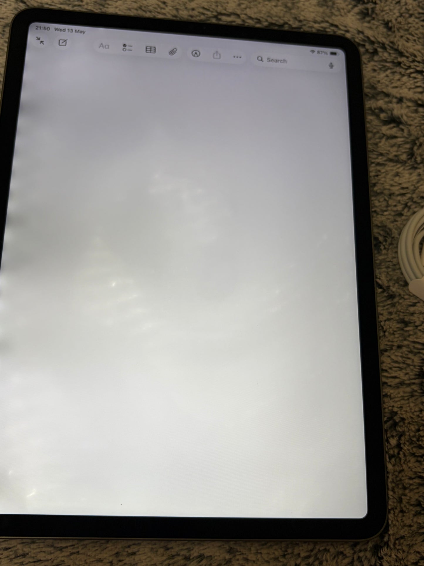 Apple iPad Pro 11 inch 3nd Gen (M1-2021) - 256gb WiFi/Cellular - Minor Fault.