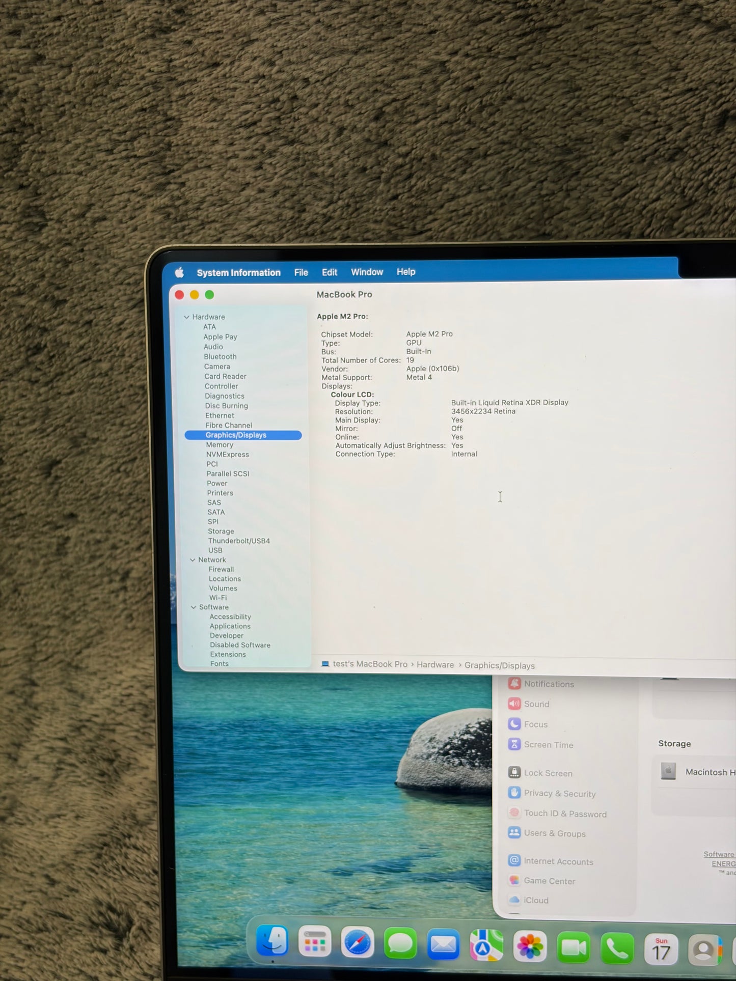 Apple Macbook Pro 16 inch 2023 - M2 Pro, 32gb RAM, 512gb SSD - Fully Working!
