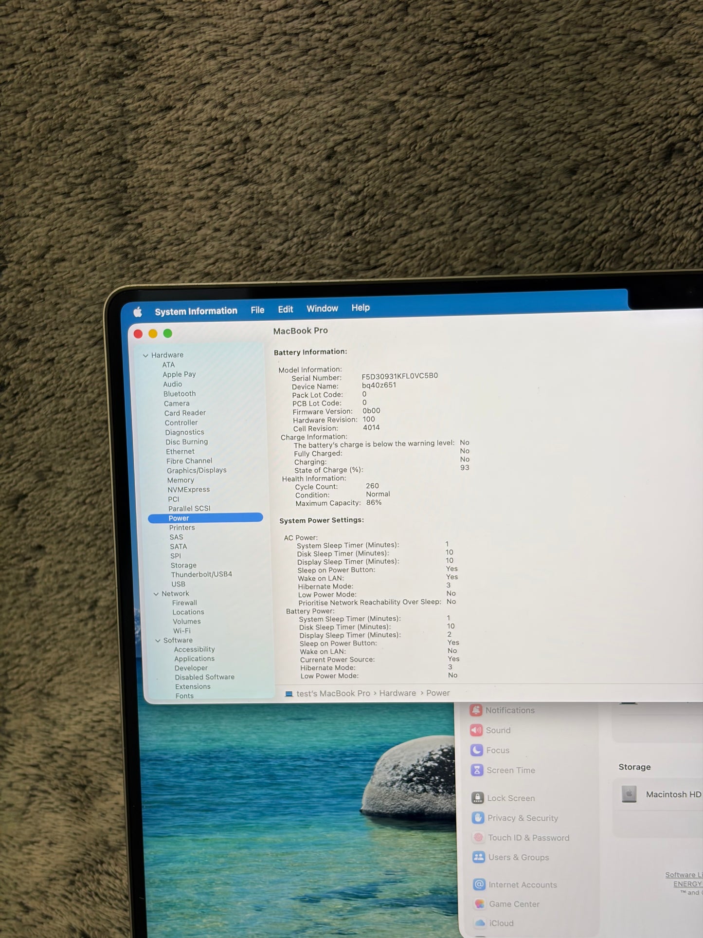 Apple Macbook Pro 16 inch 2023 - M2 Pro, 32gb RAM, 512gb SSD - Fully Working!