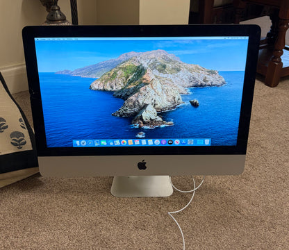 Apple iMac 21.5 inch 2012 - i5, 8gb RAM, 512gb HDD - Fully working - Cracked Screen.
