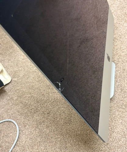 Apple iMac 21.5 inch 2012 - i5, 8gb RAM, 512gb HDD - Fully working - Cracked Screen.