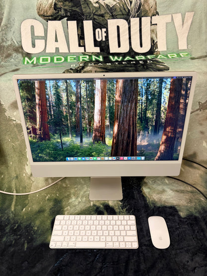 Apple iMac 24 inch M1 (2021) - 16gb RAM, 512gb SSD (Damaged Screen)