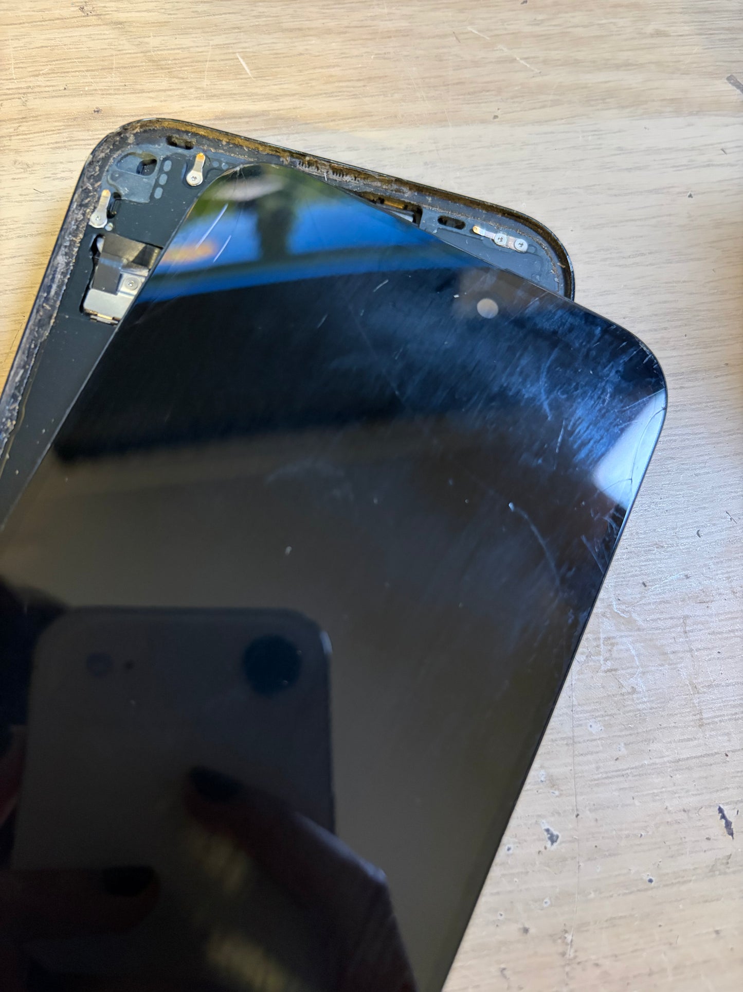 Apple iPhone 15 Plus Aftermarket Screen ONLY. WORKING / Cacked.