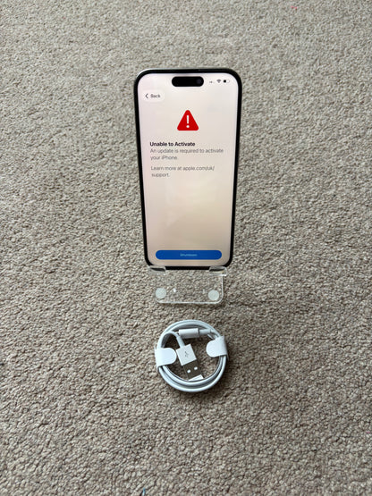 Apple iPhone 15 Pro - Grey - Baseband issue/Faulty.