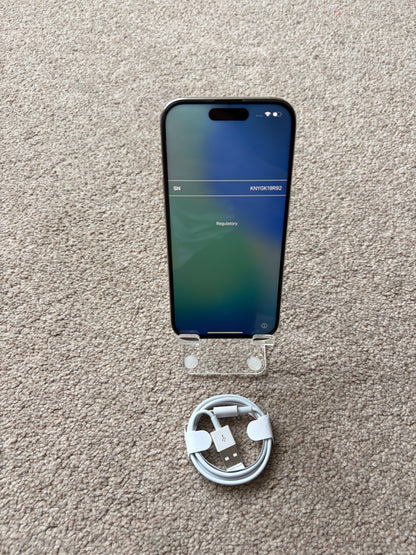 Apple iPhone 15 Pro - Grey - Baseband issue/Faulty.