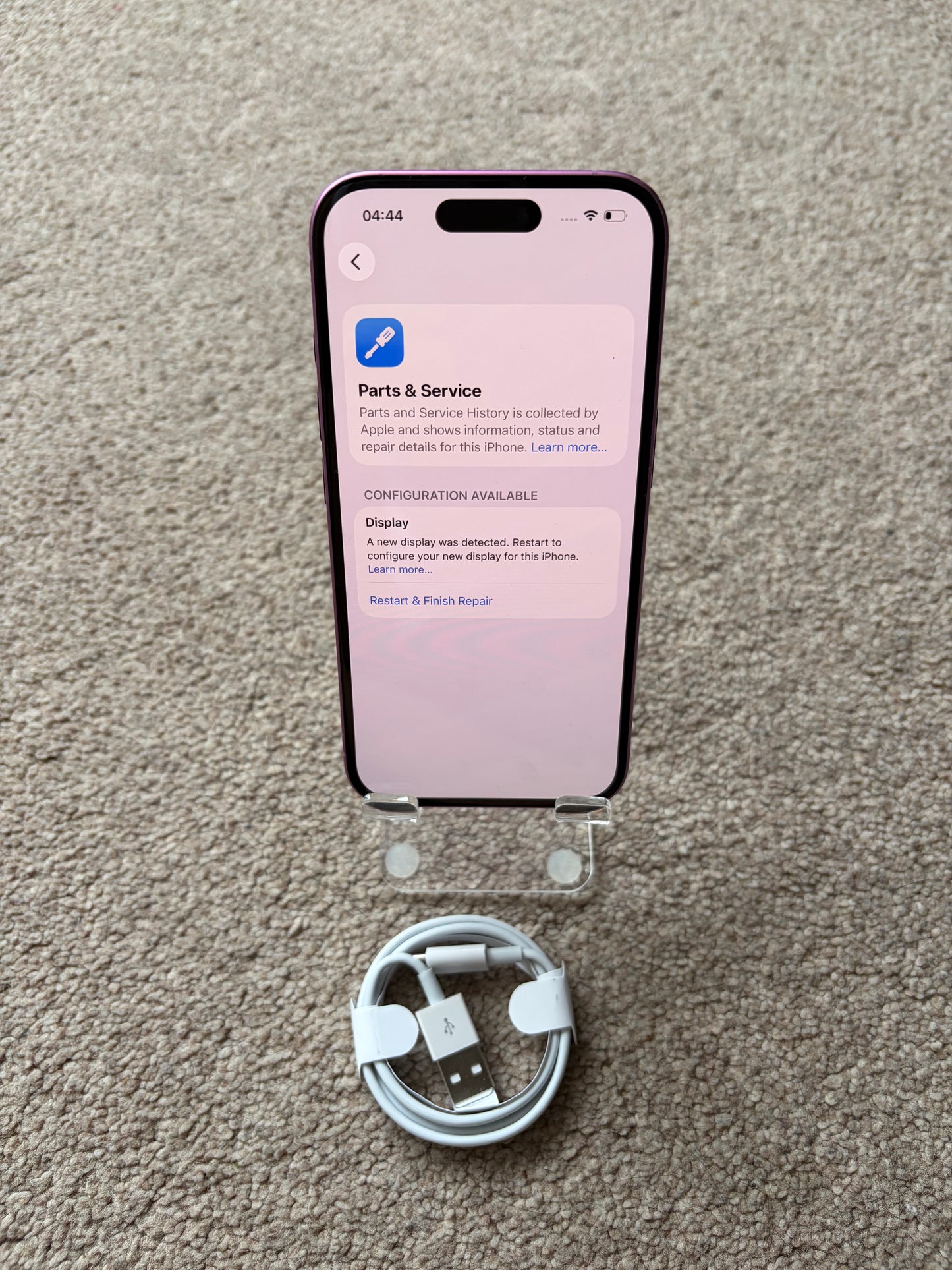 Apple iPhone 16 Pink 128gb (Unlocked)