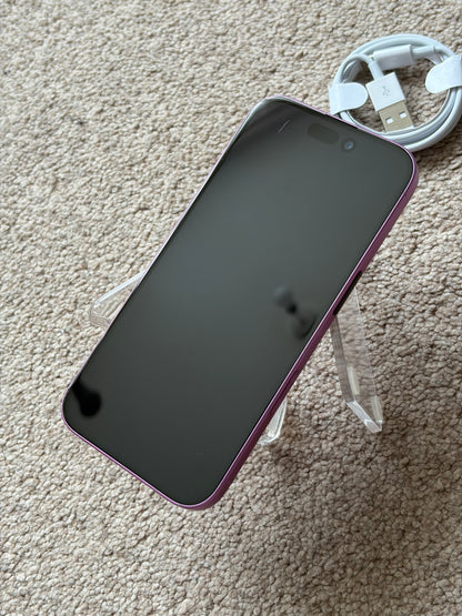 Apple iPhone 16 Pink 128gb (Unlocked)