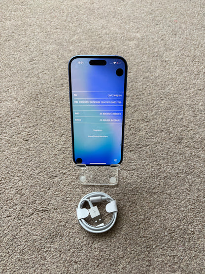 Apple iPhone 16 - Blue - iCloud Locked/Faulty.