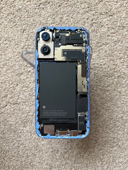 Apple iPhone 16 - Blue - iCloud Locked/Faulty.