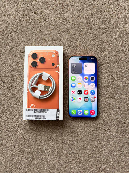 Apple iPhone 17 Pro Cosmic Orange 256gb (Unlocked) MINOR FAULT