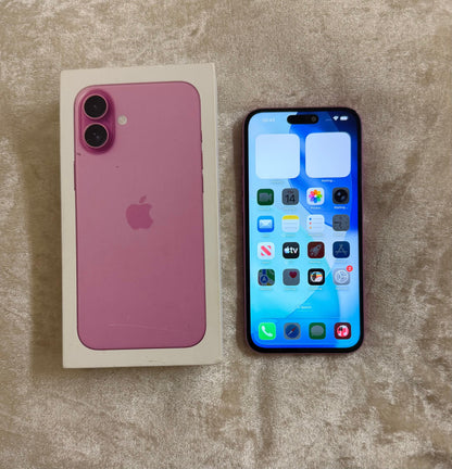 Apple iPhone 16 Plus 128gb Pink (Unlocked) - FAULTY.