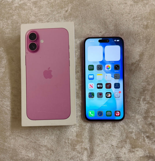 Apple iPhone 16 Plus 128gb Pink (Unlocked) - FAULTY.